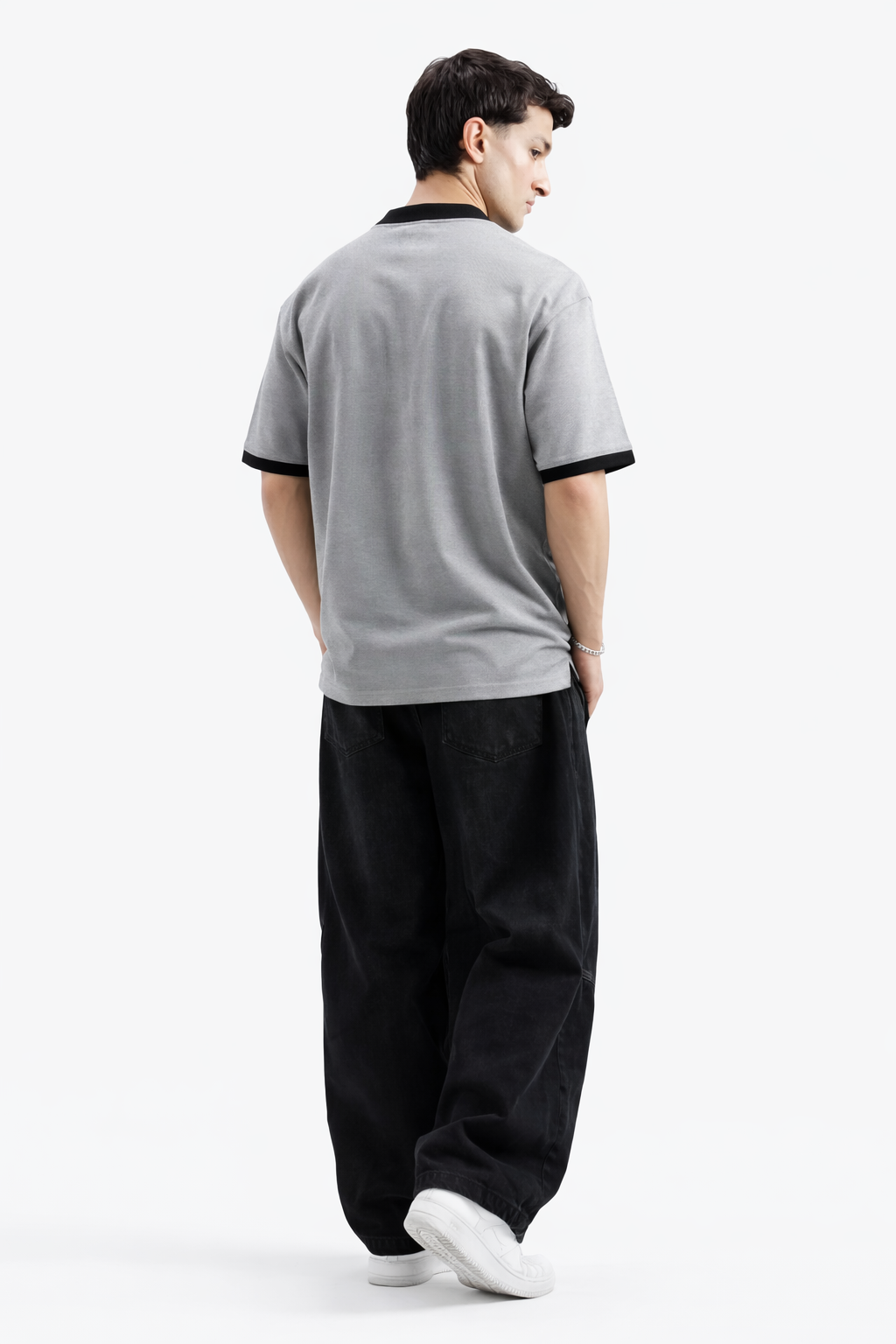 Zipper Polo – Silver