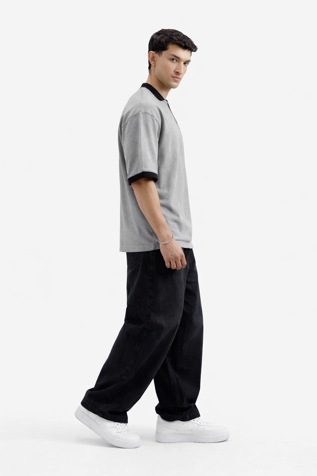Zipper Polo – Silver
