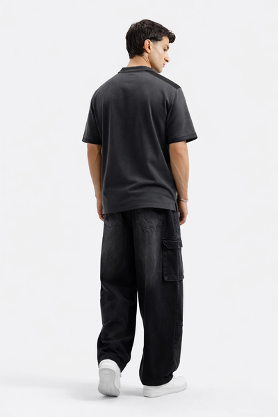 Zipper Polo – Dark Teal