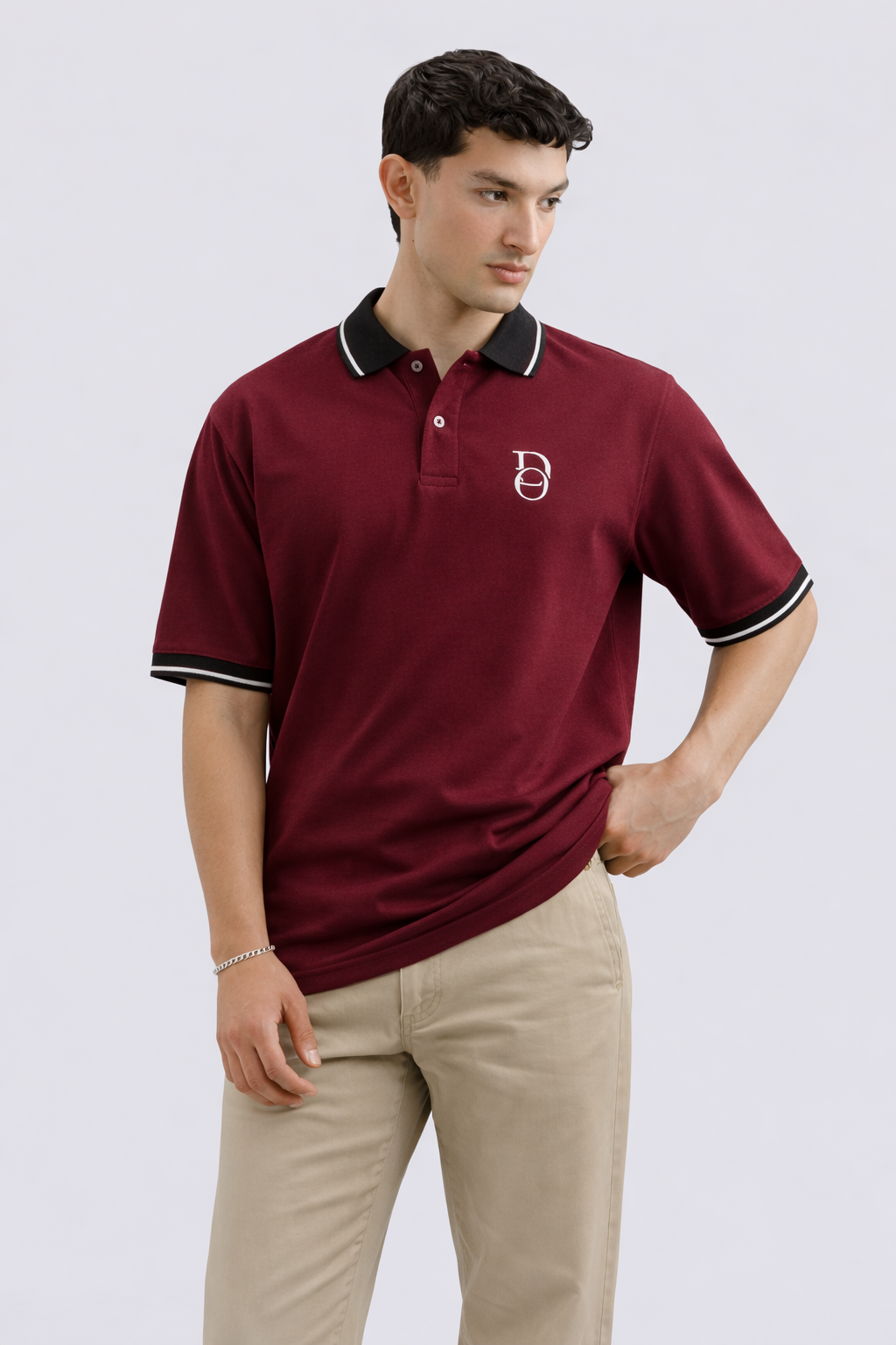 Classic Polo Shirt – Maroon