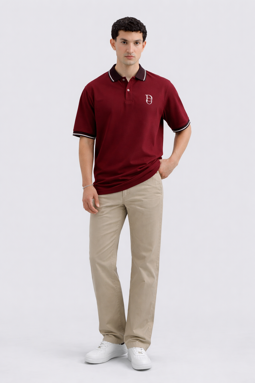 Classic Polo Shirt – Maroon