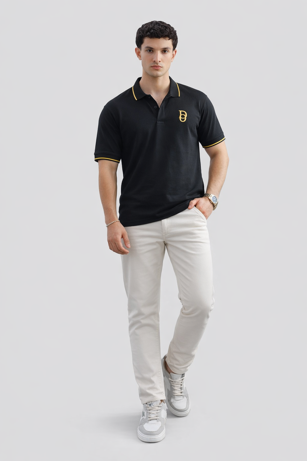 Classic Polo Shirt – Black