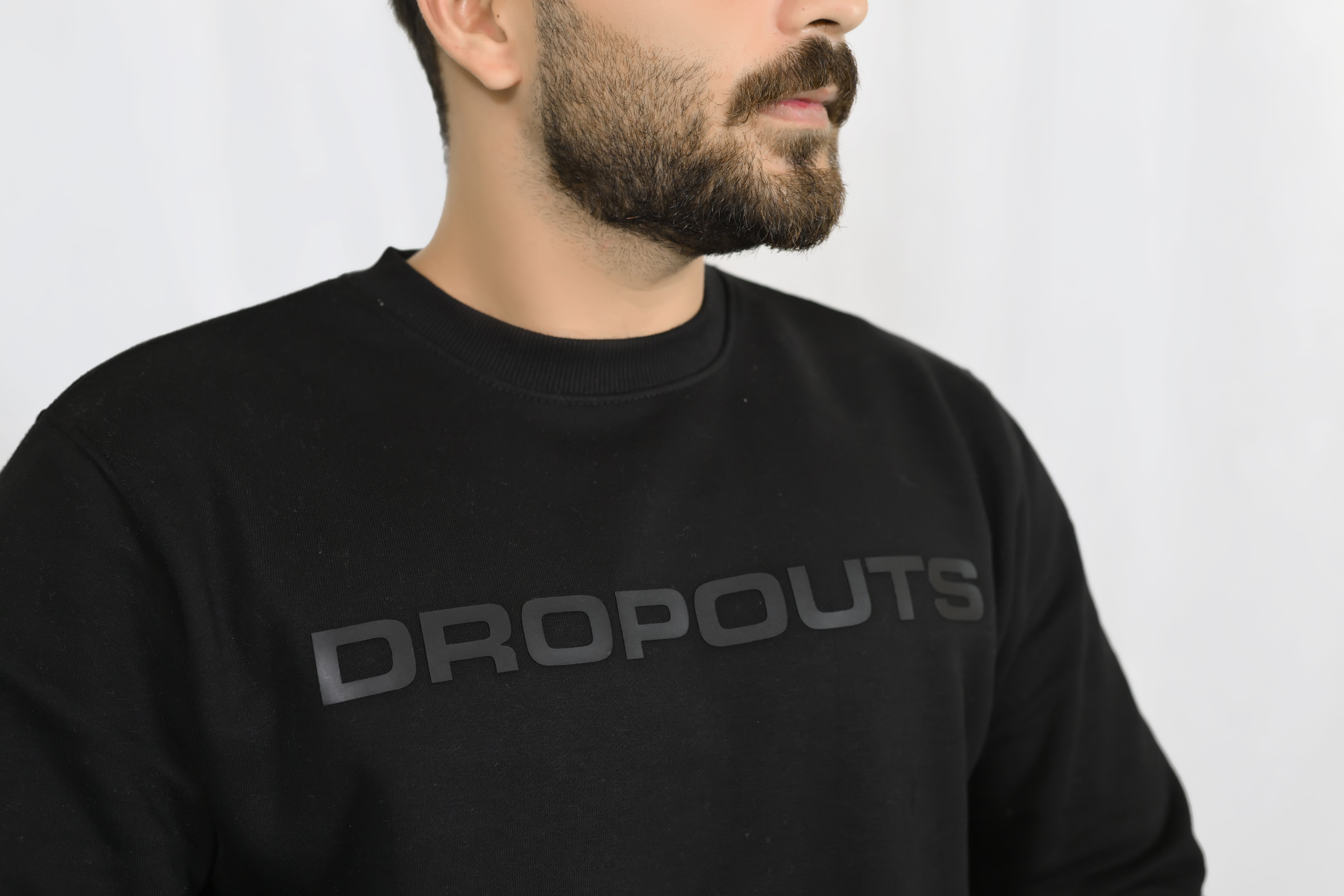 DROPOUTS Black Sweatshirt