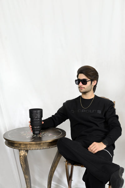DROPOUTS Black Sweatshirt