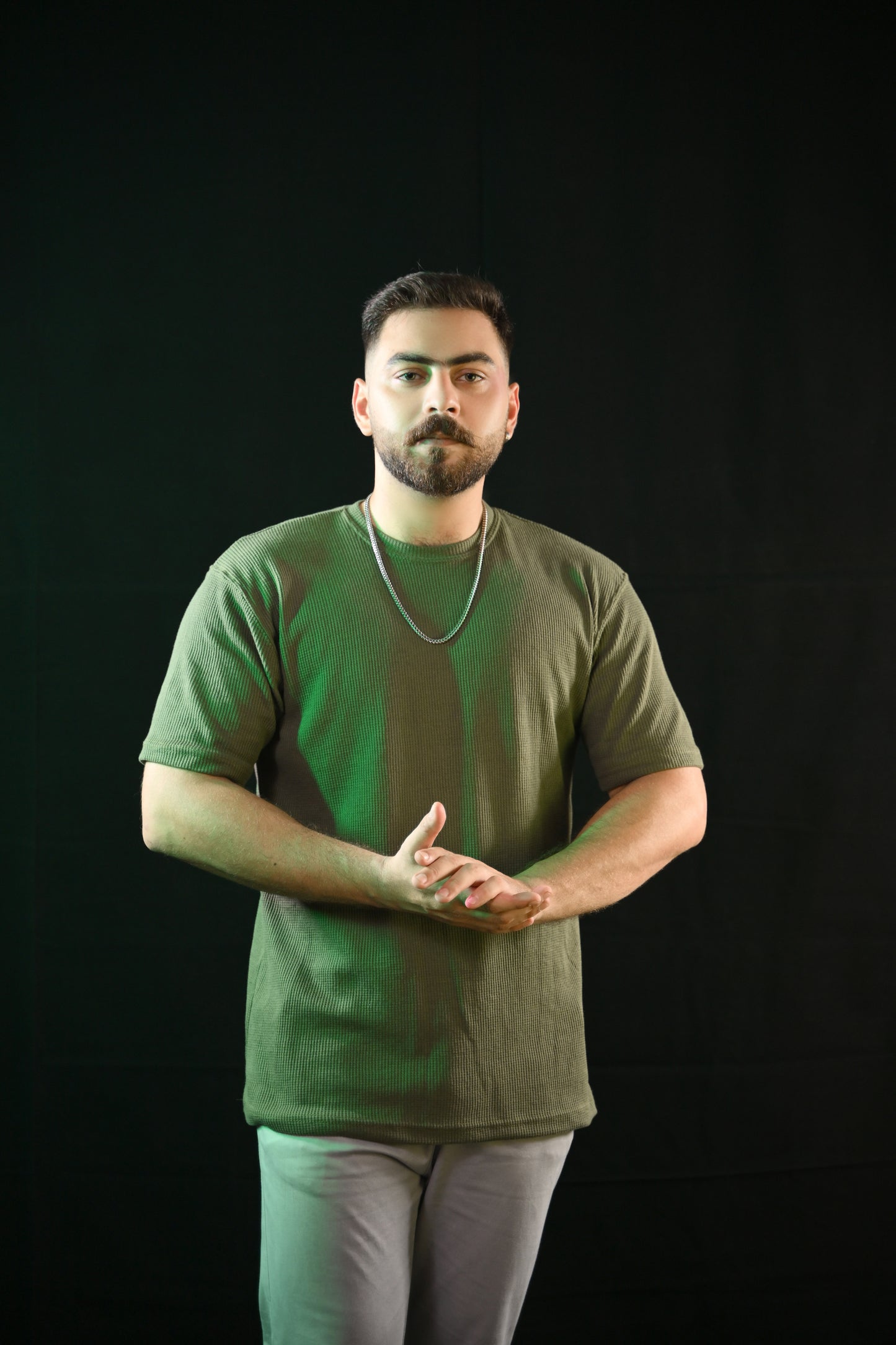 Jersey T-Shirt – Olive Green