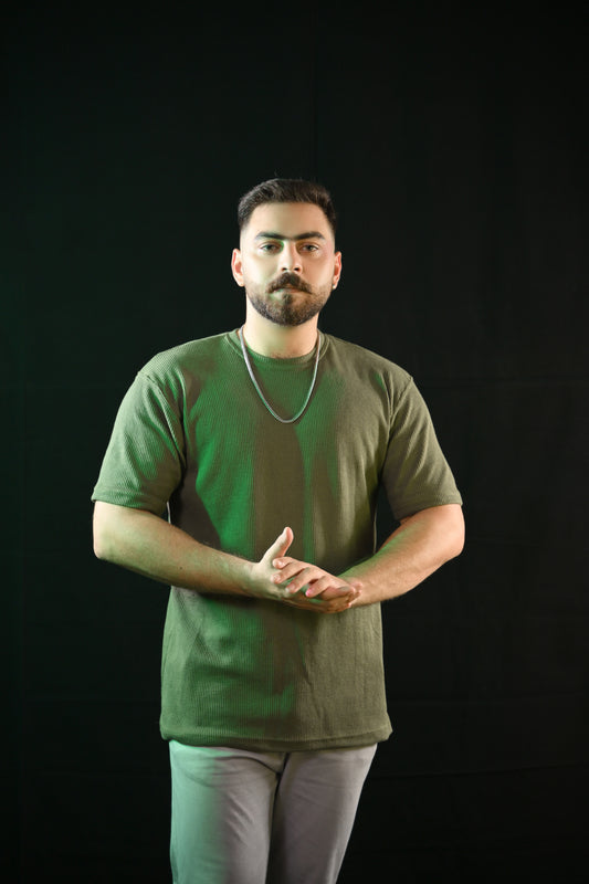 Jersey T-Shirt – Olive Green