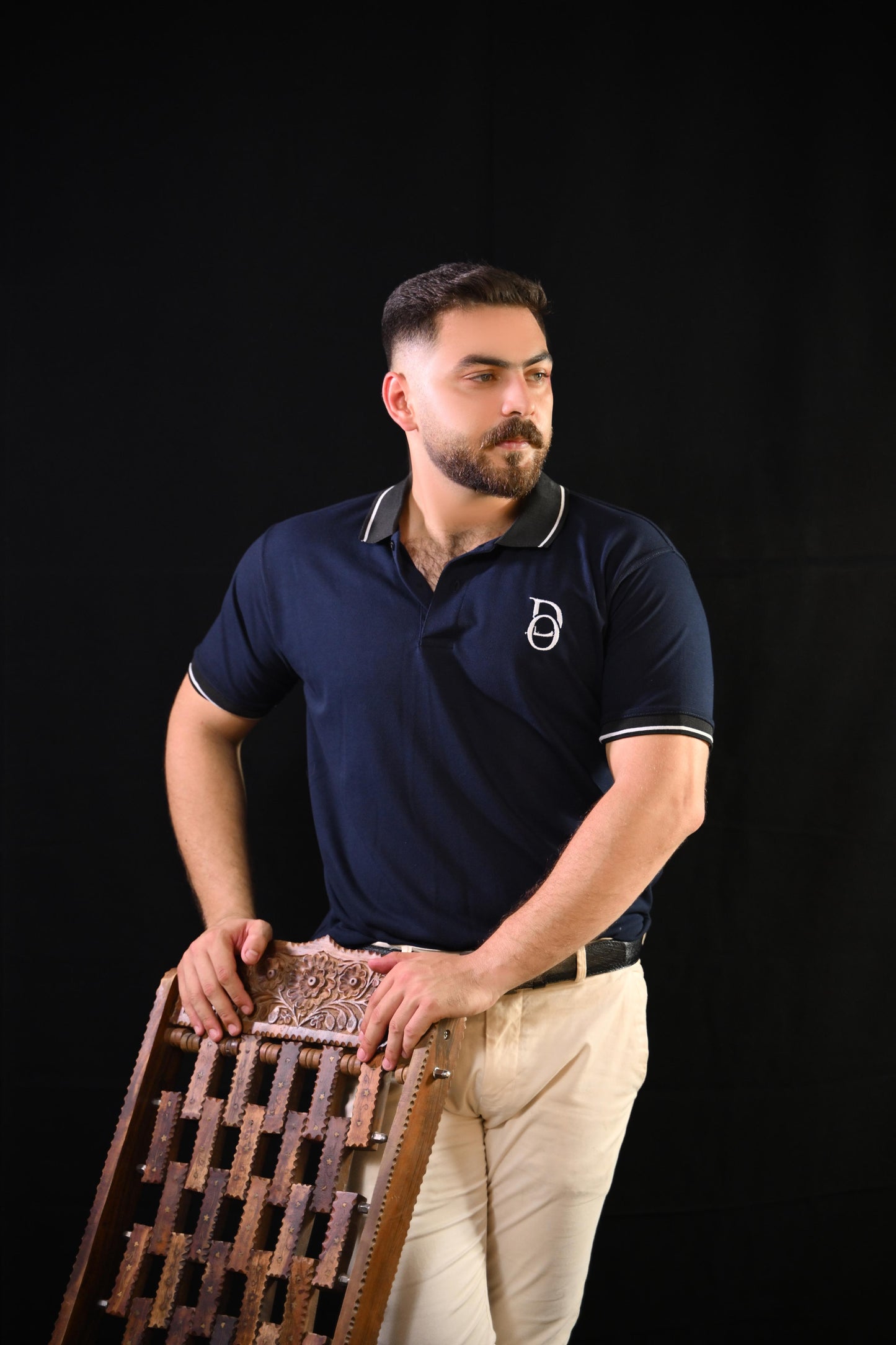 Classic Polo Shirt – Navy Blue