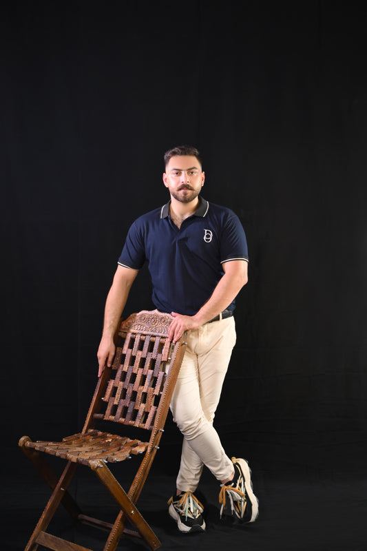 Classic Polo Shirt – Navy Blue