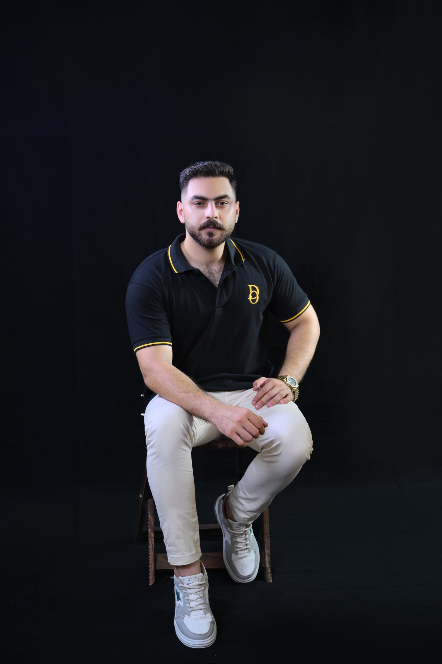 Classic Polo Shirt – Black