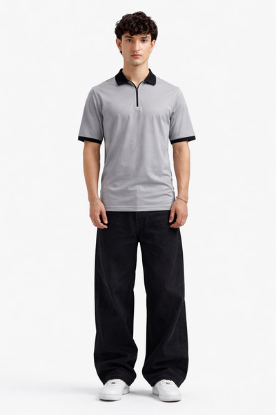 Zipper Polo – Silver
