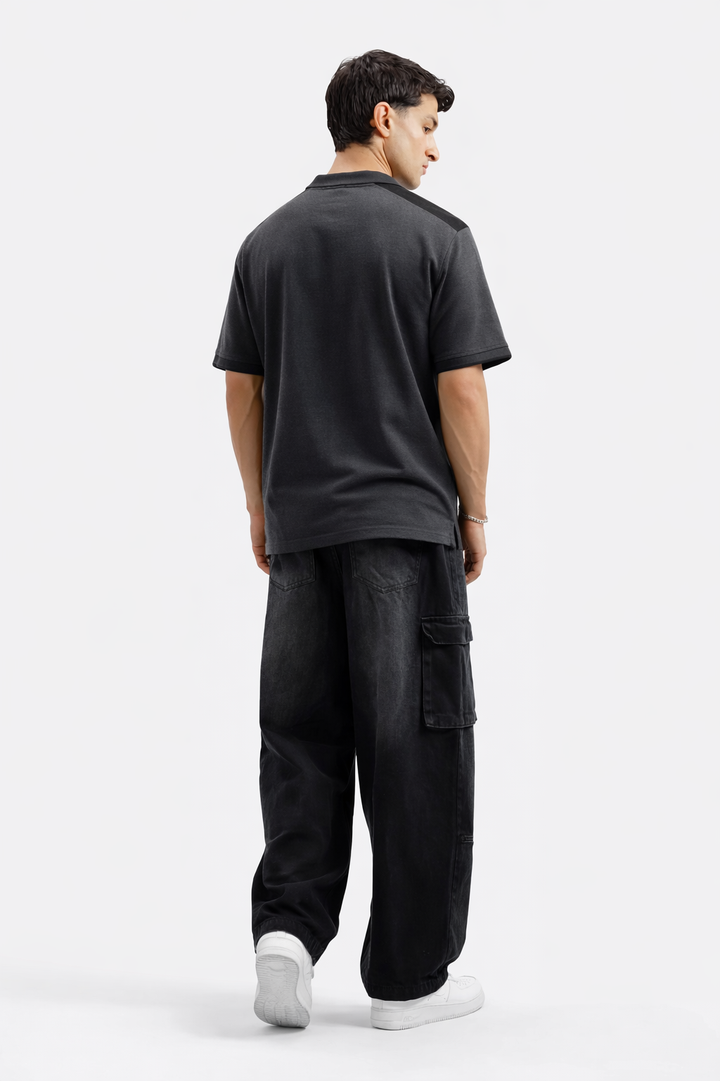 Zipper Polo – Dark Teal