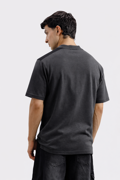 Zipper Polo – Dark Teal
