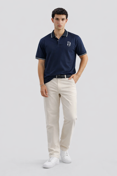 Classic Polo Shirt – Navy Blue