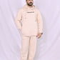 The Beige Drop – Hoodie & Straight Fit Lining Trouser (Co-Ord Set