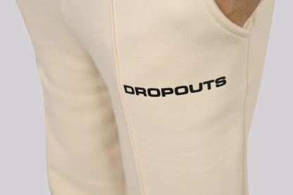DROPOUTS Beige Trouser (Straight Fit with Lining)