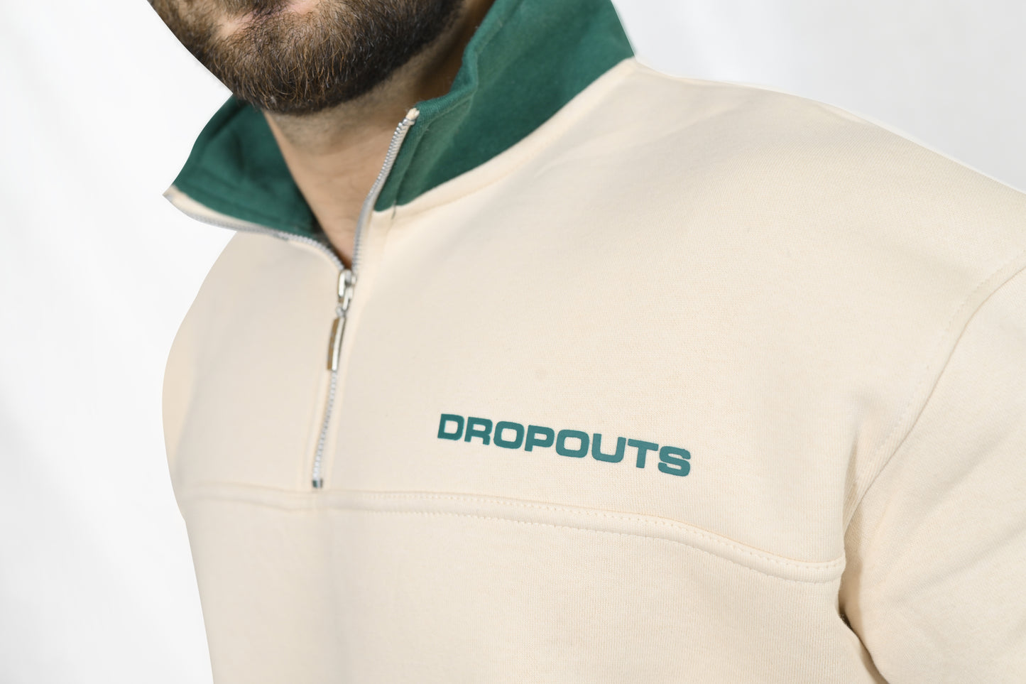 DROPOUTS Mock Neck Sweatshirt