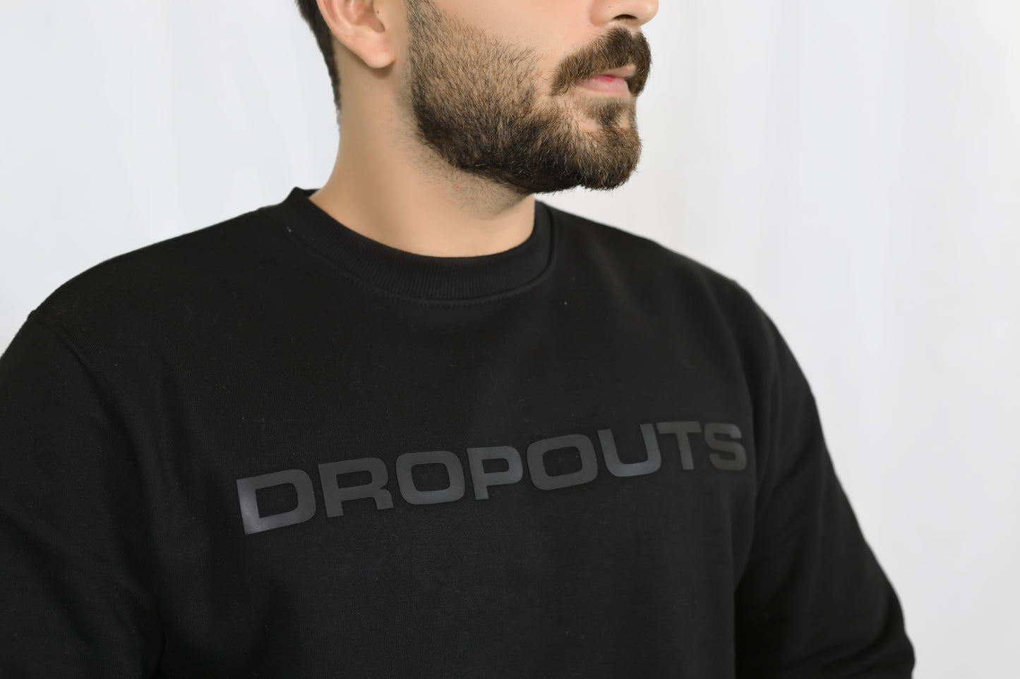 DROPOUTS Black Sweatshirt