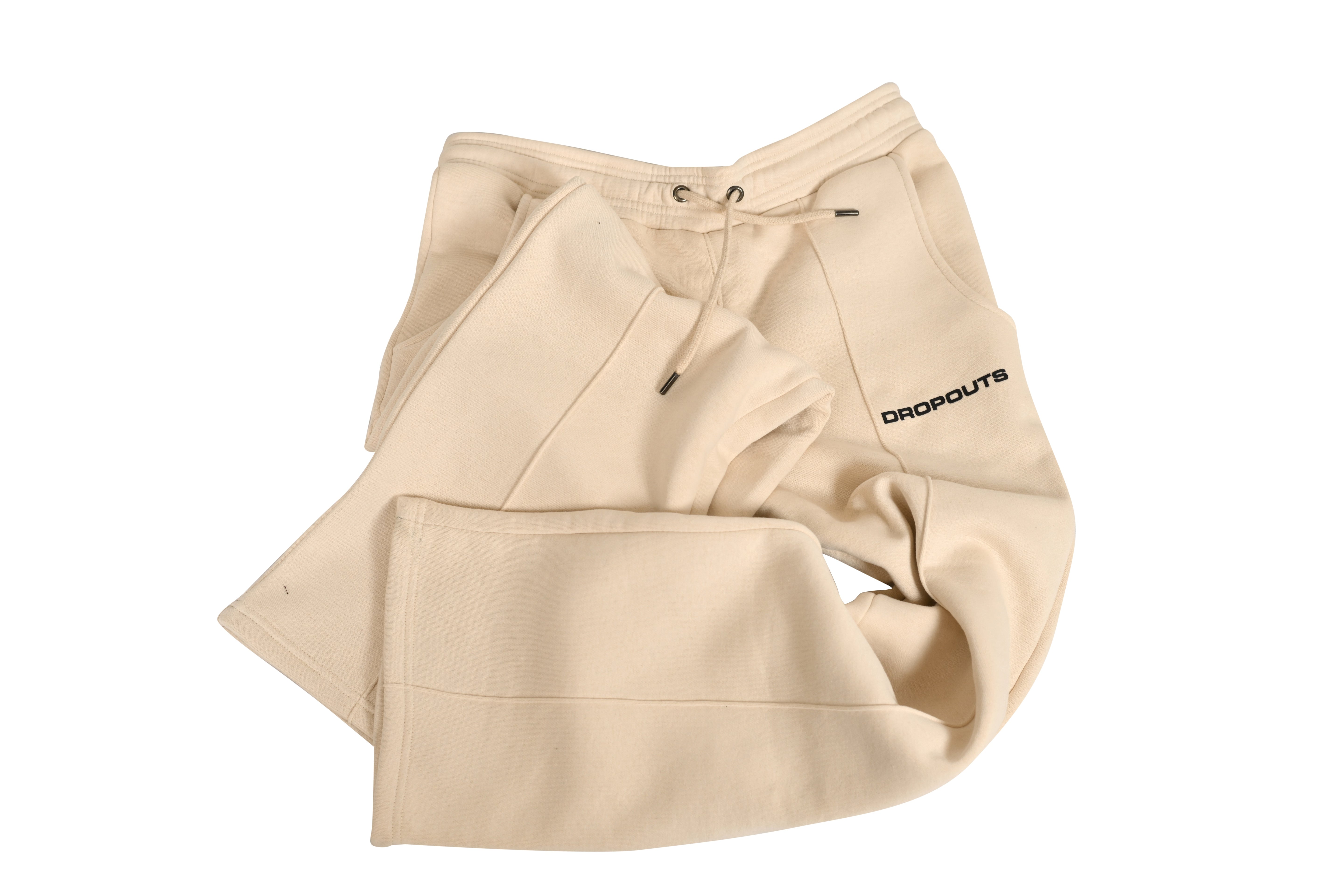 DROPOUTS Beige Trouser (Straight Fit with Lining)