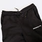 DROPOUTS Black Trouser (Straight Fit)