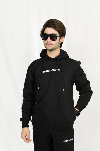 DROPOUTS Black Hoodie