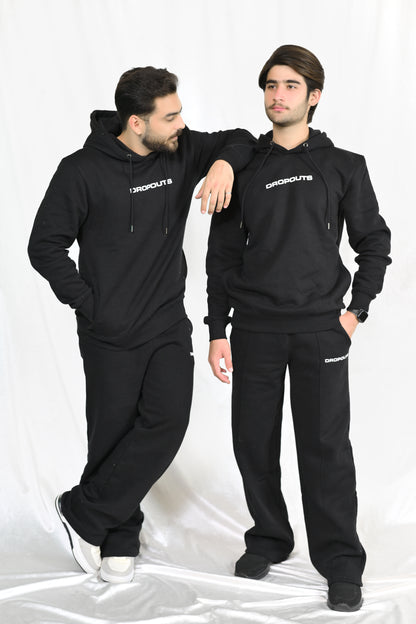 DROPOUTS Black Hoodie
