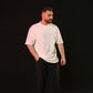 Oversized Tee – Cream (DEGREES FADE DREAMS DONT Print)