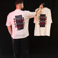 Oversized Tee – Cream (DEGREES FADE DREAMS DONT Print)