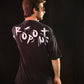 Oversized Tee – Black (DROPOUTS Print)