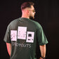 Oversized Tee – Green (Dropouts Students Print)