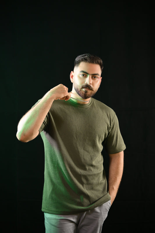 Jersey T-Shirt – Olive Green