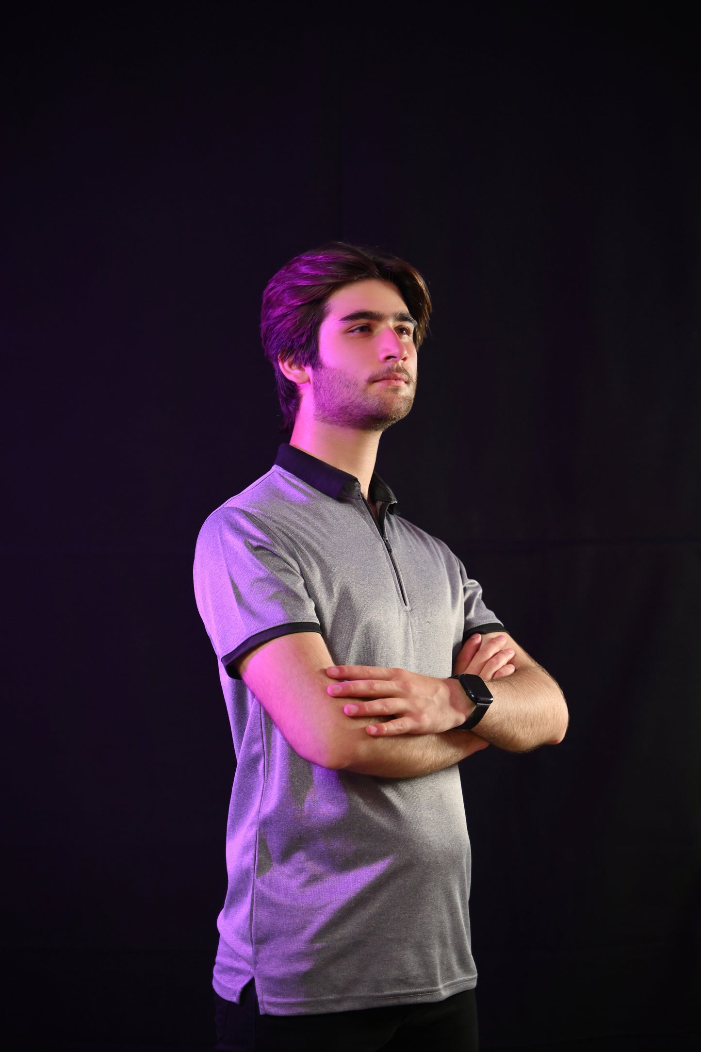 Zipper Polo – Silver
