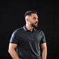 Zipper Polo – Dark Teal
