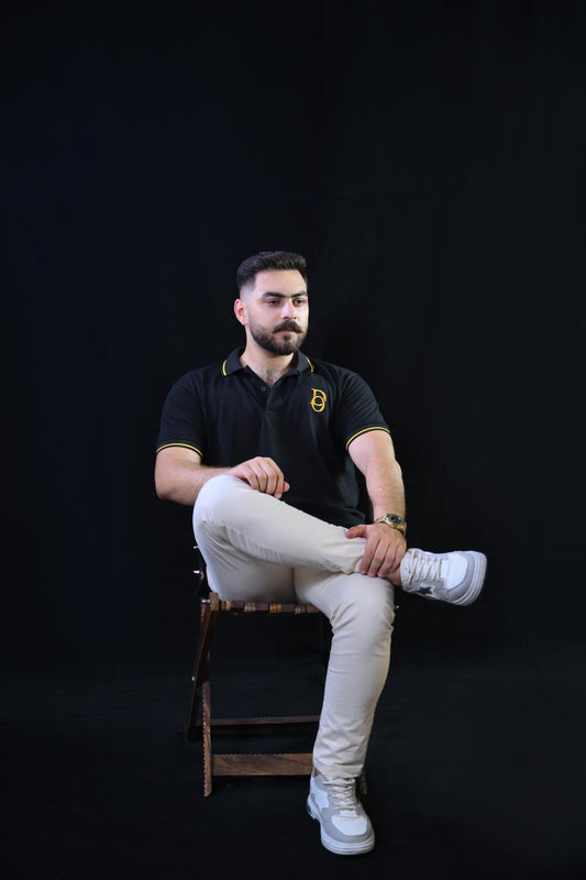 Classic Polo Shirt – Black