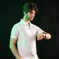 Zipper Polo – Cream (Jersey Fabric)